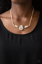 Load image into Gallery viewer, Way To Make An Entrance - Gold Necklace 73n