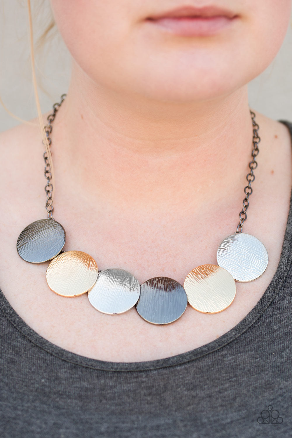 Glued To The Spotlight - Multi Necklace