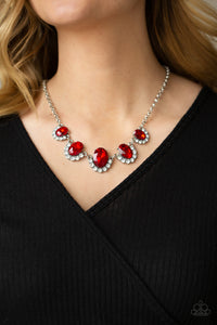 The Queen Demands It - Red Necklace 1405