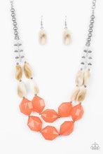 Load image into Gallery viewer, Seacoast Sunset - Orange Necklace