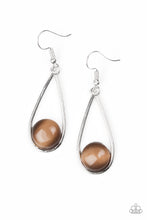 Load image into Gallery viewer, Over The Moon - Brown  Earring