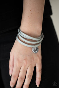 Wonderfully Worded - Silver Bracelet 1784b
