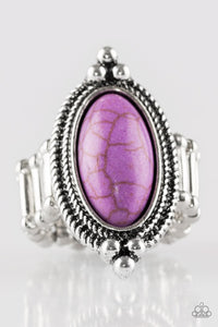 Summer Sandstone - Purple Ring
