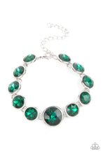 Load image into Gallery viewer, Lustrous Luminosity - Green Bracelet 1734b