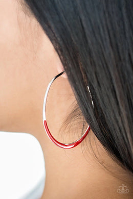 So Seren - Dip - itous - Red Earring