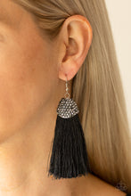 Load image into Gallery viewer, Razzle  Riot - Black Earring 36E
