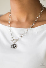 Load image into Gallery viewer, She Sparkles On -  Silver Necklace 1163N