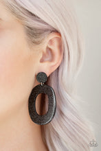 Load image into Gallery viewer, Miami Boulevard - Black Earring Post