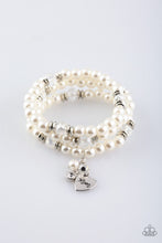 Load image into Gallery viewer, Mom Wow - White Bracelet 1602B