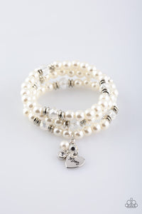 Mom Wow - White Bracelet 1602B