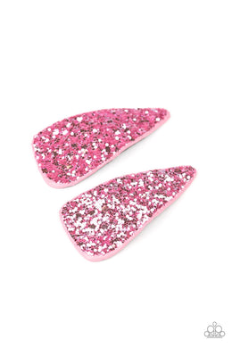 Squad Shimmer - Pink Hair Clip