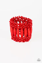 Load image into Gallery viewer, Barbados Beach Club - Red Bracelet 1588B