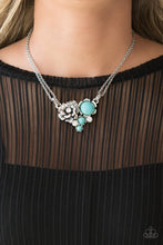 Load image into Gallery viewer, Desert Harvest - Blue Necklace 1129N