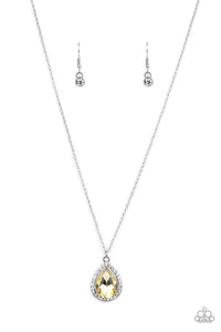 Duchess Decorum - Yellow Necklace 1408n