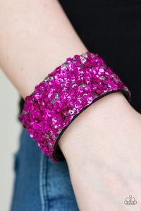 Starry Sequins - Pink  Bracelet 1559B