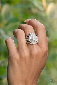 Understated Drama - White Ring 3079r