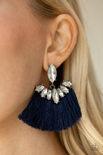 Load image into Gallery viewer, Formal Flair - Blue Earring 37E