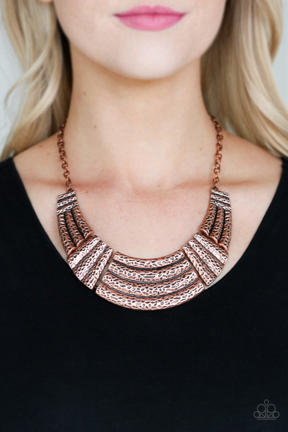 Ready To Pounce - Copper Necklace 2587N