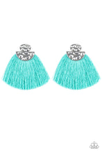 Load image into Gallery viewer, Make Some PLUME - Blue Earring 17E