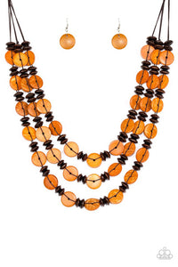 Key West Walkout  - Orange Necklace