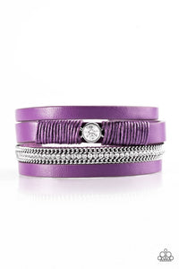 Catwalk Craze - Purple   Urban Bracelet 1693b