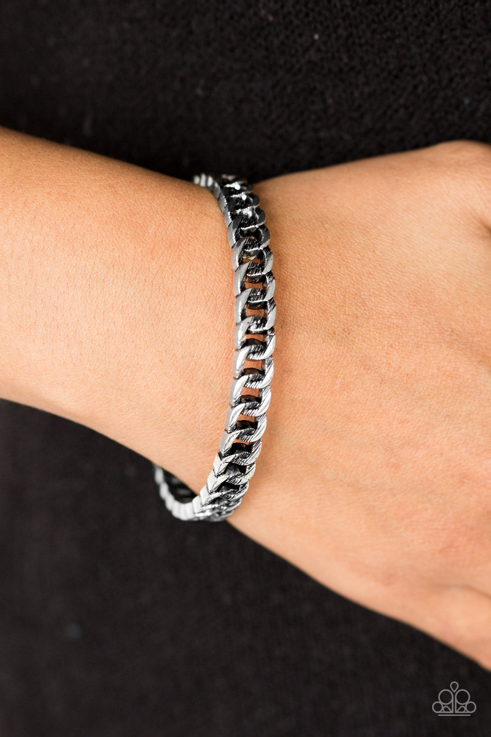 Might and CHAIN - Silver Bracelet