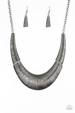 Load image into Gallery viewer, Feast or Famine - Black Necklace 5n