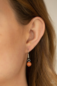 Aura Allure - Orange Necklace 1400n