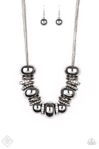 Only The Brave - Black Necklace 1146N