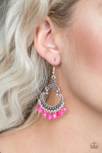Load image into Gallery viewer, Babe Alert - Pink Earring
