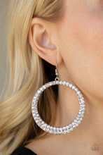 Load image into Gallery viewer, So Demanding - White Earring 89E