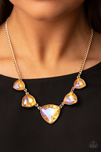 Load image into Gallery viewer, Cosmic Constellations - Gold Necklace 1071n