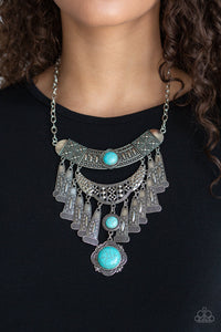 Sahara Royal - Blue Necklace 2596N
