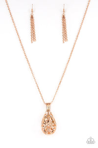 Magic Potions - rose Gold Necklace 1098N