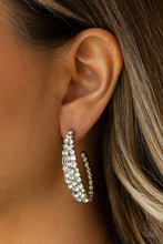Load image into Gallery viewer, A GLITZY Conscience - Black Earring 2529E
