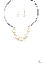 Load image into Gallery viewer, Welcome To Wall Street - White Necklace 87n