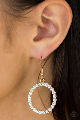 Bubblicious - Gold Earring 2548E