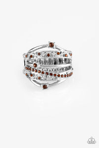 Making The World Sparkle - Brown Ring 3063R