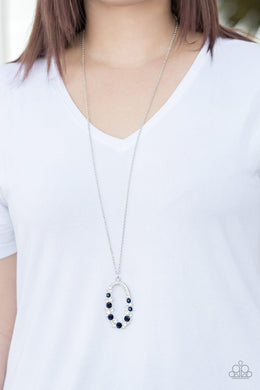 Spotlight Social -  Blue Necklace 1123N