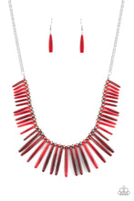 Load image into Gallery viewer, Out of My Element - Red Necklace 1196N