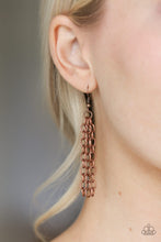 Load image into Gallery viewer, Ready To Pounce - Copper Necklace 2587N