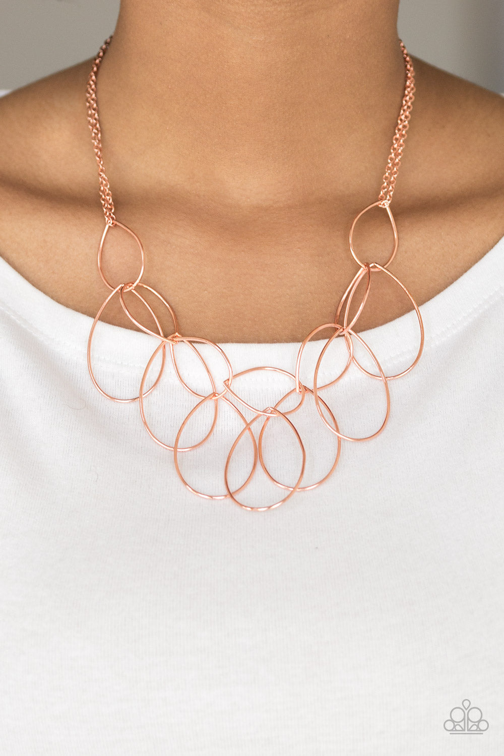 Top - TEAR Fashion - Copper Necklace 1107N