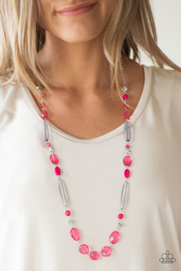 Quite Quintessence - Pink Necklace 2586N