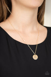 Freedom Isn’t Free - Gold Necklace 1015n