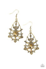 Load image into Gallery viewer, Gatsby Glimmer - Brass Earring