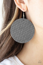 Load image into Gallery viewer, Plaited Plains - Silver Earring 2502e