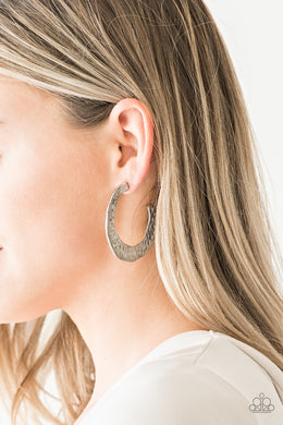The HOOP Up - Silver Earring 2511e