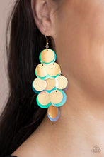 Load image into Gallery viewer, Sequin Seeker - Gold Earring 2841e