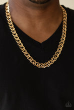 Load image into Gallery viewer, Undefeated - Gold Necklace