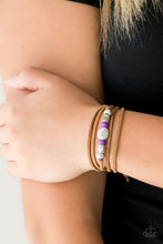 Load image into Gallery viewer, Clear A Path - Purple Urban Bracelet